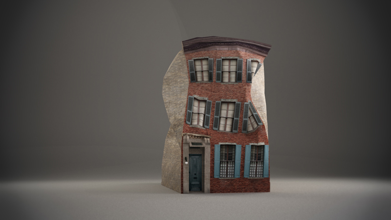Still from Monaghan's animated video installation