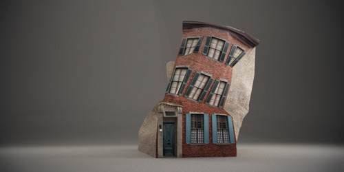 HD video installations with 3d animation