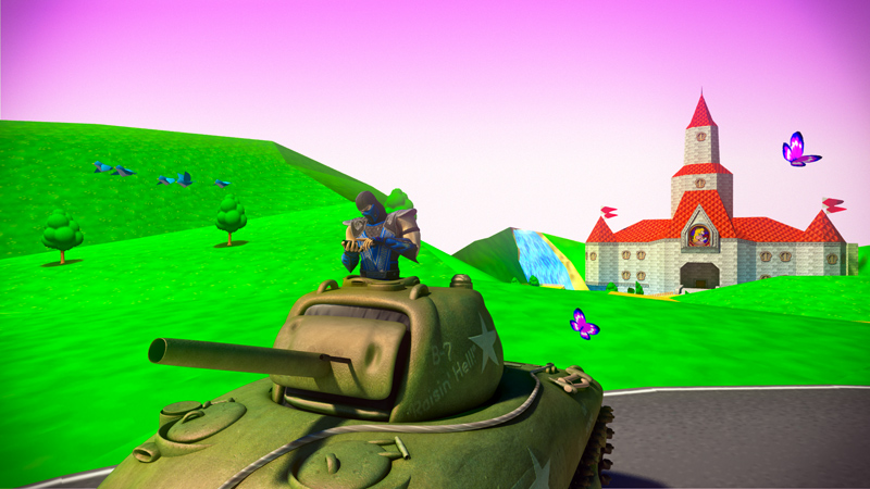 Still from Jonathan Monaghan's animation