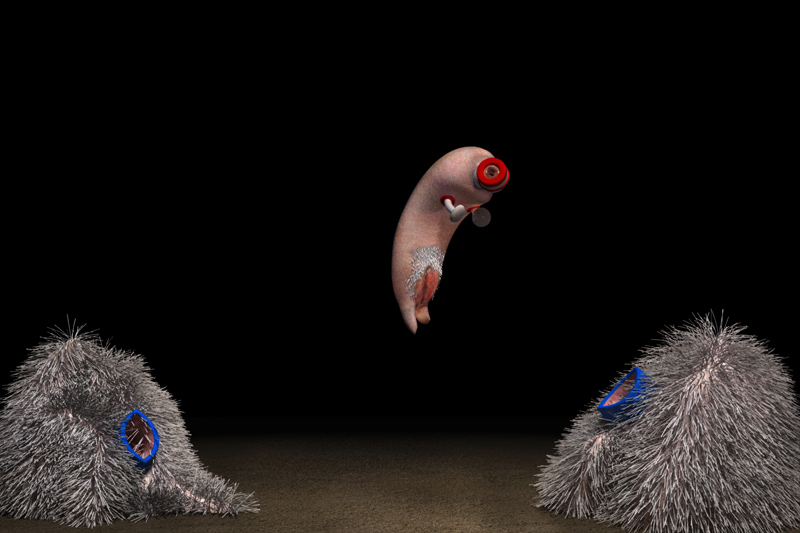 Still from the 3D animation